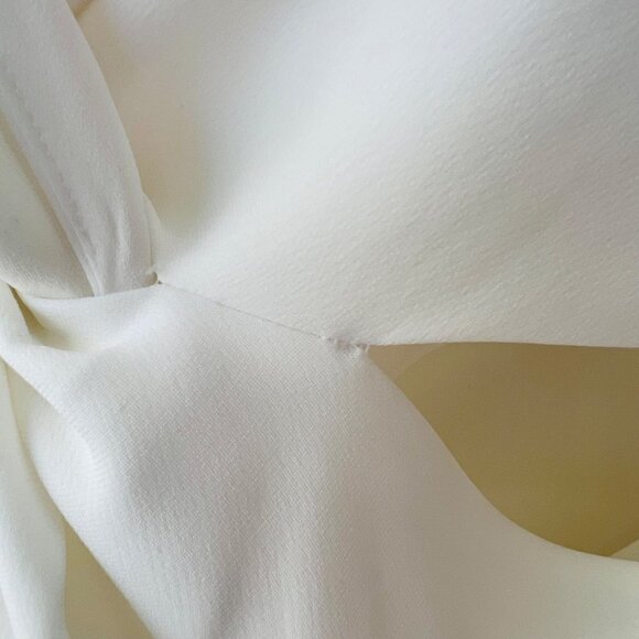 A.L.C Zoey long sleeves dress, white, size 12 - Picture 9 of 12